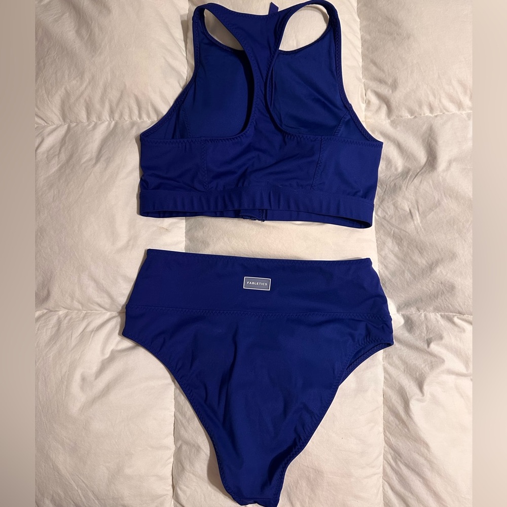 Fabletics High Tide Zip Front Bikini Set - image 2